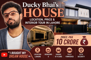 Ducky Bhai’s House: Location, Price & Interior Tour in Lahore