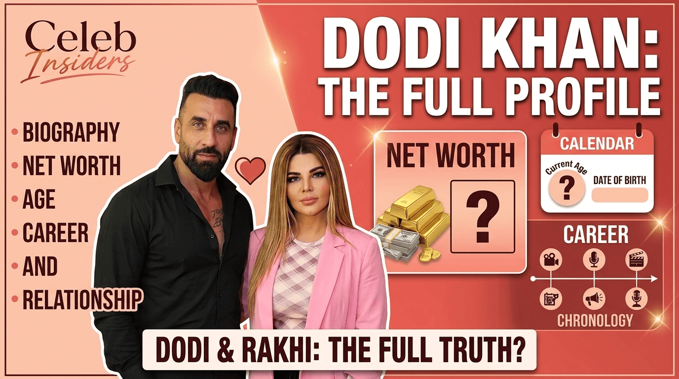 Dodi Khan: Net Worth, Age, Biography, Career, and Relationship with Rakhi Sawant