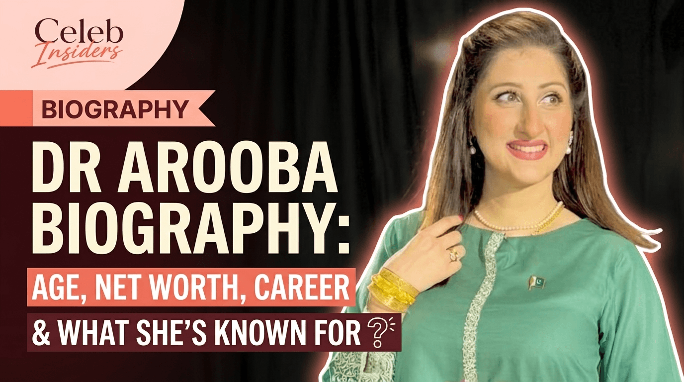 Dr Arooba Biography: Age, Net Worth, Career & What She's Known For
