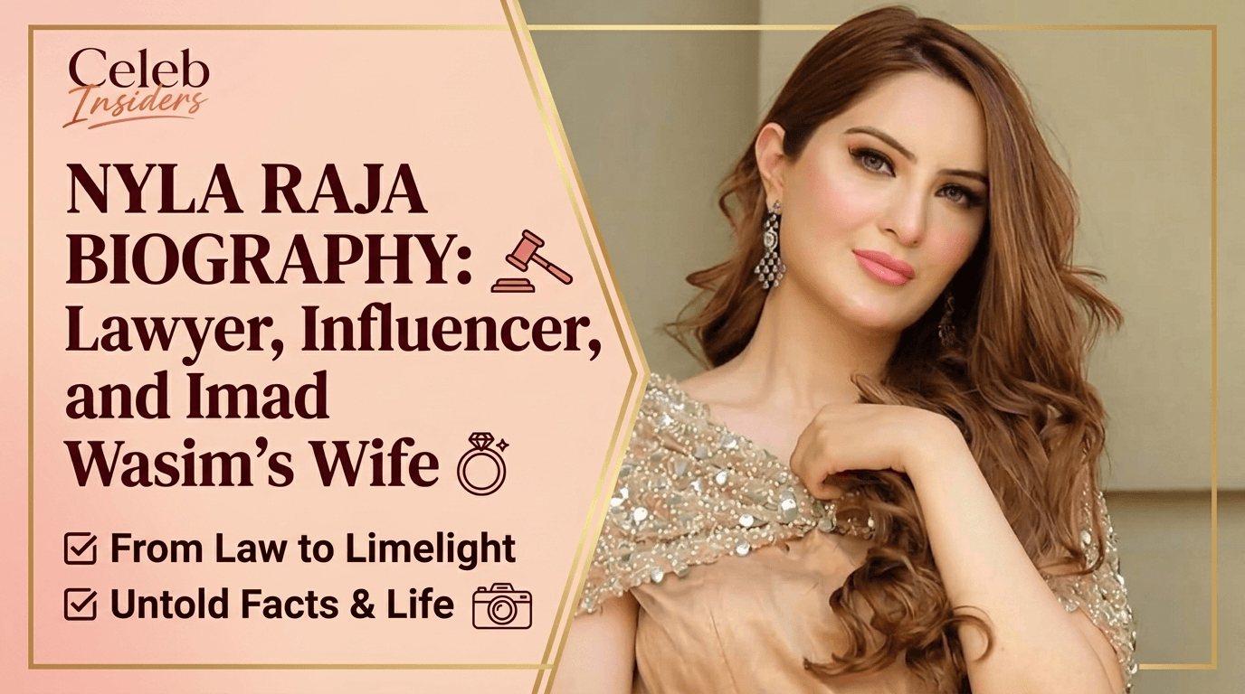 Nyla Raja Biography: Lawyer, Influencer, and Imad Wasim’s Wife